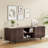 Rectangular TV Stand for TVs up to 75" with Open Shelf-1241524564