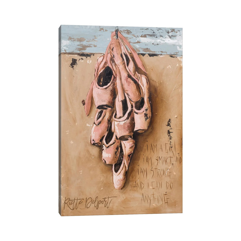 I Am A Girl , H 48 po x l 32 po, Wrapped Canvas, Ne s’applique pas