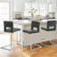 Tabouret de comptoir rembourré 26 po Daco-1849257112-1849257113