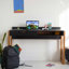 Bureau d'ordinateur Boahaus avec station de charge, tiroir et tablette Boahaus - Style scandinave moderne