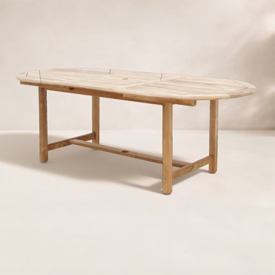 Table de patio extensible en teck Rafael