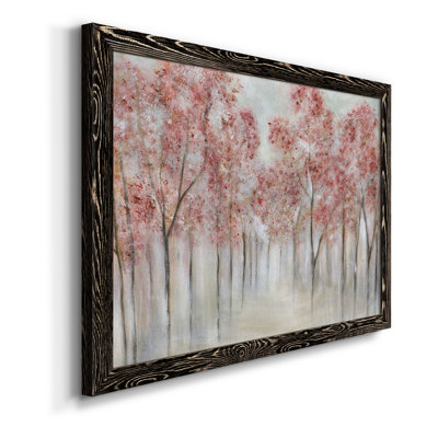 «Blush Spring», peinture sur toile encadrée