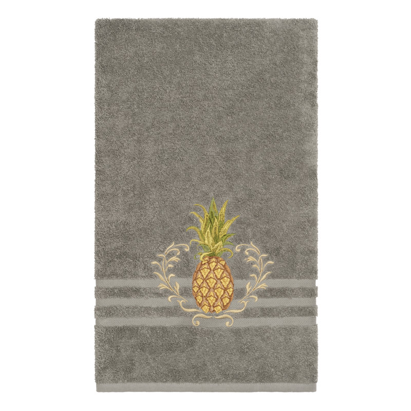 Welcome Turkish Cotton Midweight Bath Towel, Dark Gray, Bath Towel - 1 Pack