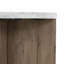 toli End Table - Italian White Marble-110498915