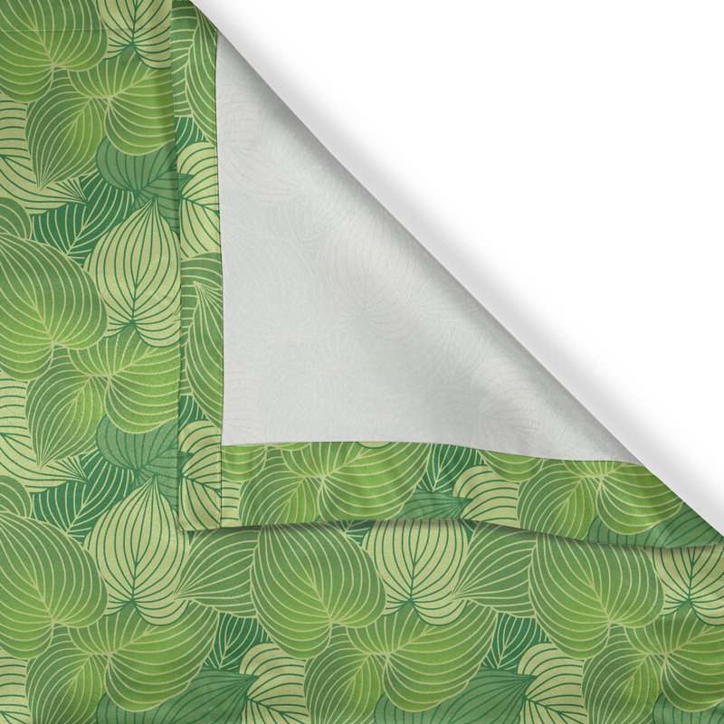 Rideau à œillets décoratif à 2 panneaux Latitude Run®, 50 po x 84 po, vert lime et vert pâle, L 50 po x L 108 po