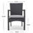 Howarth 2 - Person Acacia Wicker Patio Dining Set with Round Table , Cushions Included-1434024131