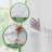 No-Hook Tufted Geometric Shower Curtain