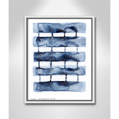 Stitched Together I by Nikki Galapon - Solid Wood Rectangle Print Single Piece Item on Canvas