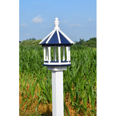 Mini Amish Poly Gazebo Spindle Bird Feeder