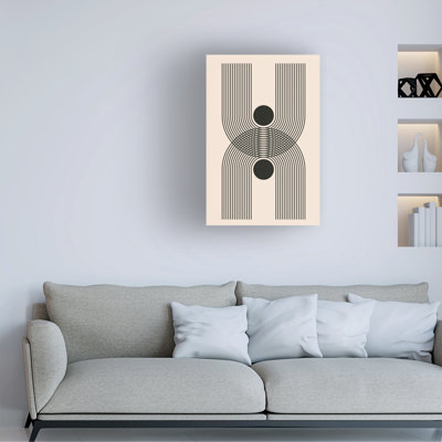 «Jay Stanley Black Boho Vibe Series 2», reproduction sur toile