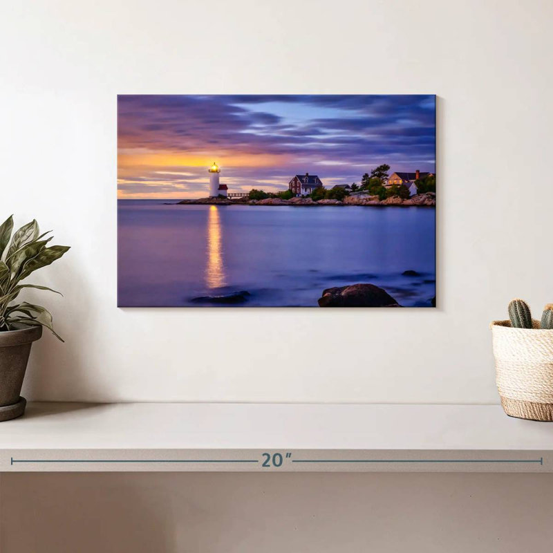 Annisquam lighthouse in massachusetts Aletra, H 8 po x l 12 po