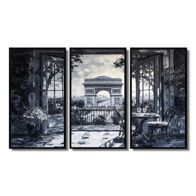 Ensemble de décorations murales Paris Arc de Triomphe II - Paris