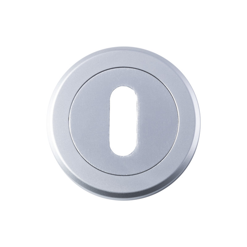 Serozzetta Rose / Rosette, Satin Chrome