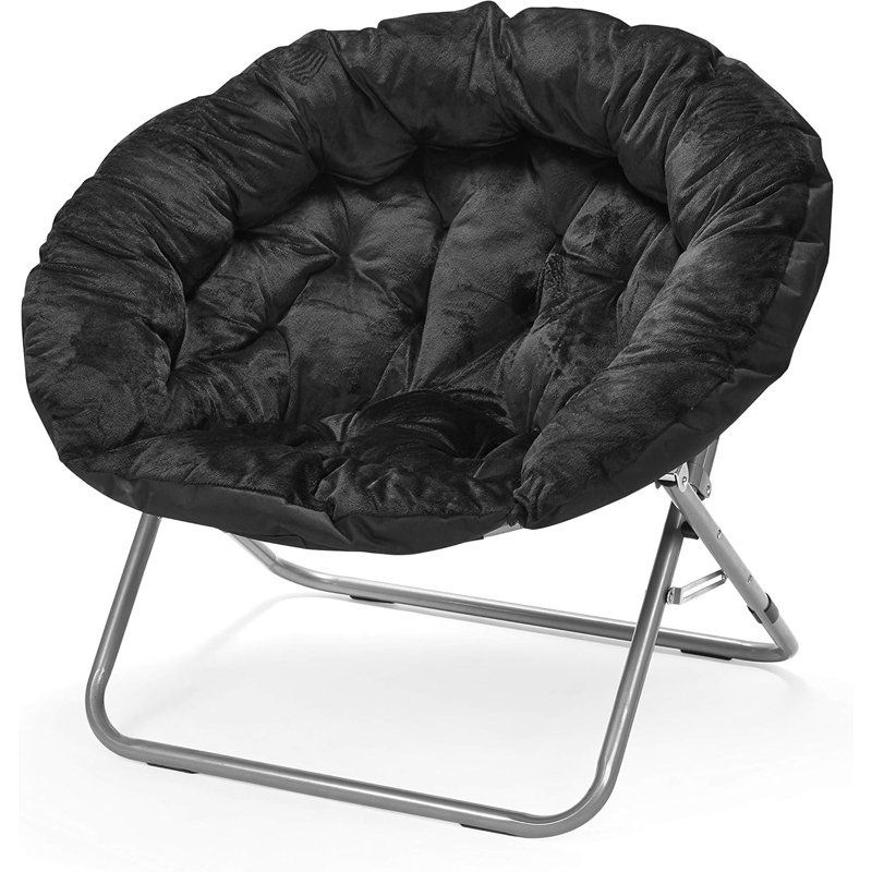 Leary Upholstered Accent Chair, Black