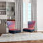 Chaise d'appoint, motif floral beige tapissé - motif floral beige II-88109729