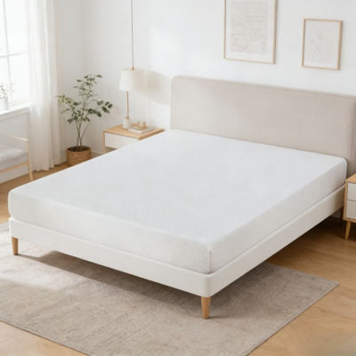 8 Inch Gel Memory Foam Mattress, Medium Firm Mattress in a Box, Pressure Relief & Cool Sleep, Supportive Foam Bed Mattress