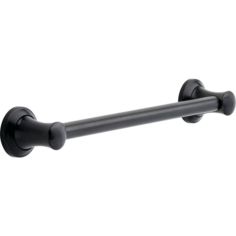 Bath Safety 18" Grab Bar, Venetian Bronze