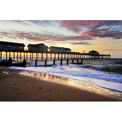 Southwold Pier - Wrapped Canvas Print