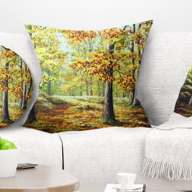 Coussin Landscape, 18 po x 18 po, Carré