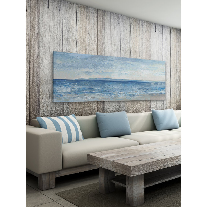 «Beach Escape» par Marmont Hill - impression sur toile tendue, H 15 po x l 15 po x P 1,5 po