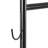 Clothes Rack, Rolling Clothing Garment Rack with Hanging Rod and Side Hooks, 198 lbs Load Capacity, Heavy Duty Carbon Steel Clothing Racks with Wheels, Ideal for Bedroom, Laundry, Living Room