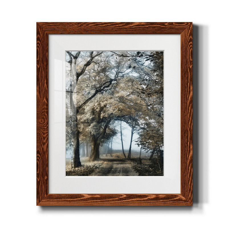 Road To Tom Demain - reproduction d'art sur papier, Érable, H 20 po x l 17 po x P 1,5 po