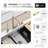 Single Handle Pull Down Foldable Kitchen Faucet-111732277
