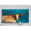 «Longhorn Geode on Blue» par Eli Halpin, reproduction sur toile tendue-2006067047