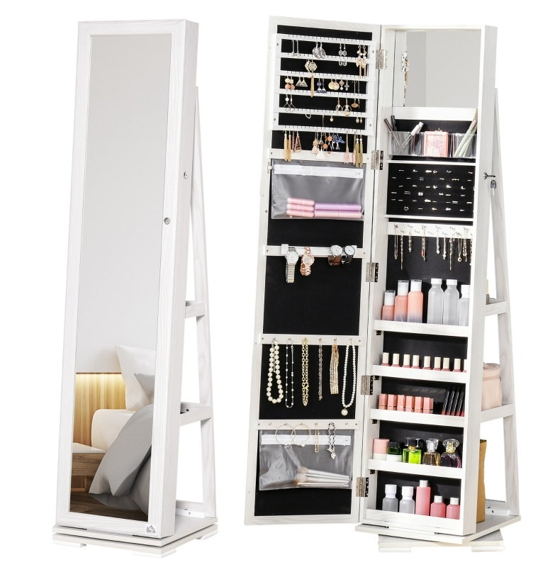 Freestanding Jewelry Armoire