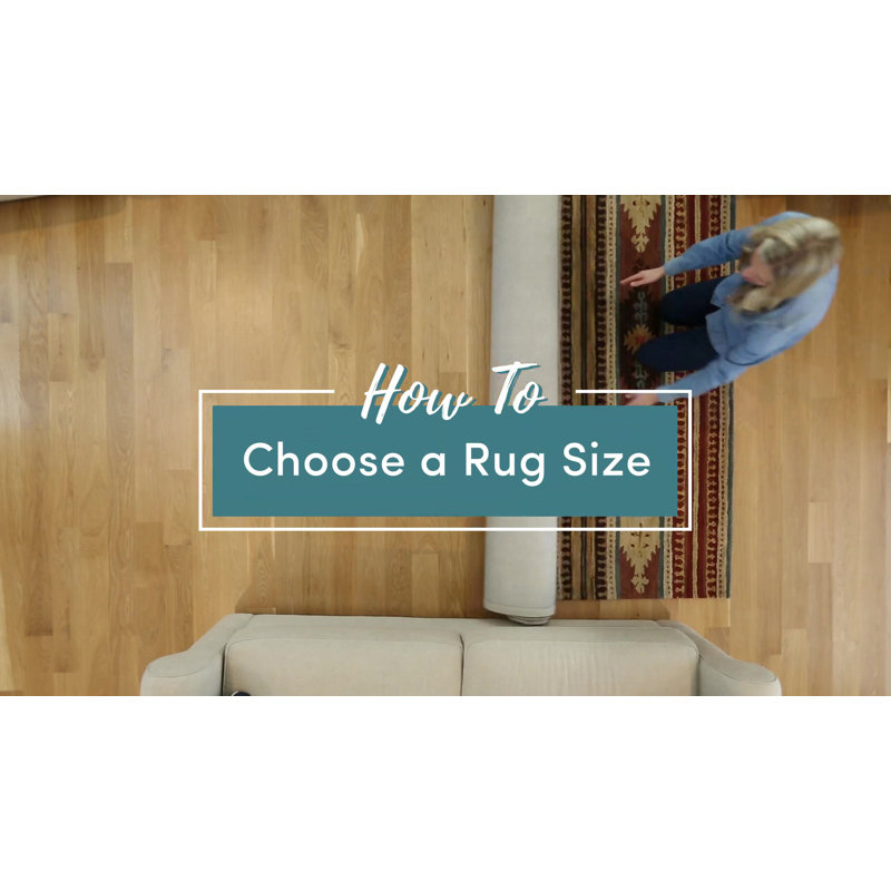 Handmade Blue Wool Tufted Rectangular 5' x 7' Rug