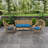 Outdoor Wicker Cushion Set for Bench and 2 Seats-944221207