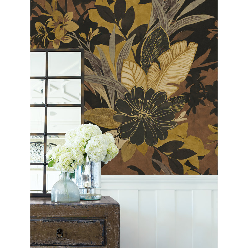 Peryman Abstract Roll, Butterscotch Rust/Gold