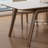 Modern rock slab solid wood dining table and chair-102375868