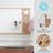 Thomas Martha Stewart Magnetic Dry Erase Monthly Calendar and Cork Board Combo with Included Marker, Magnets-89798292