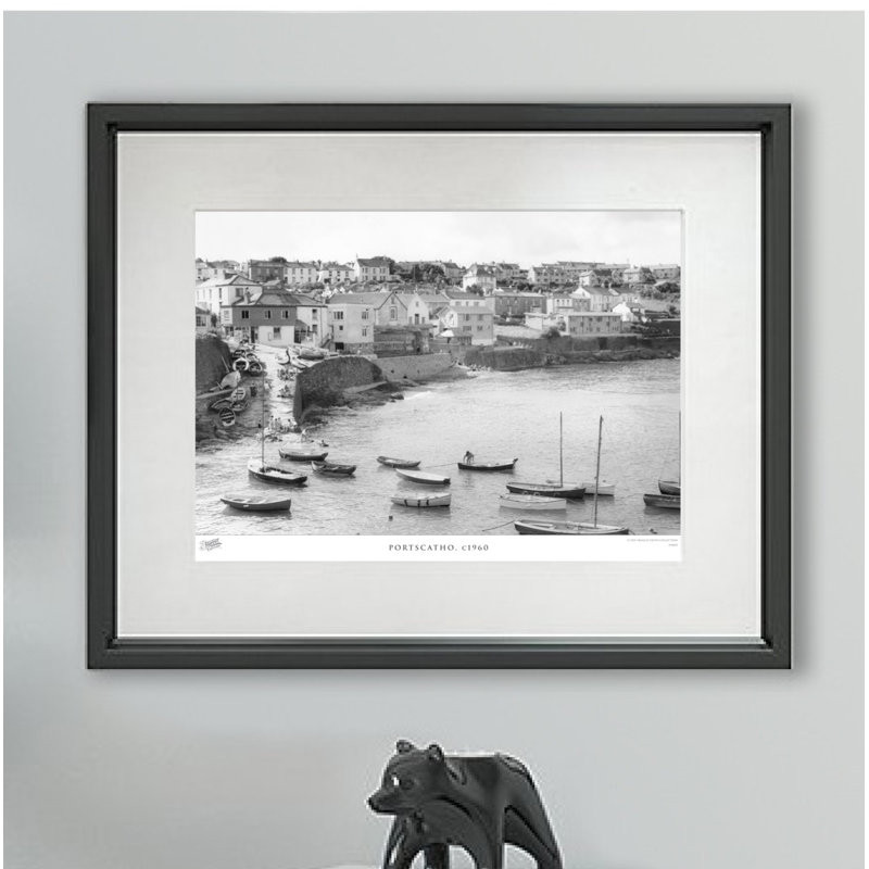 Portscatho, C1960 - Single Picture Frame Print, 45cm H x 60cm W x 2.3cm D
