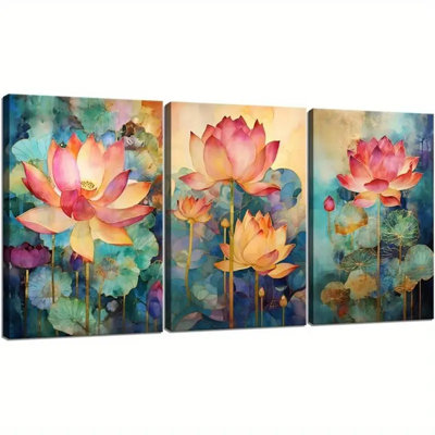 3 Piece Wrapped Canvas Print
