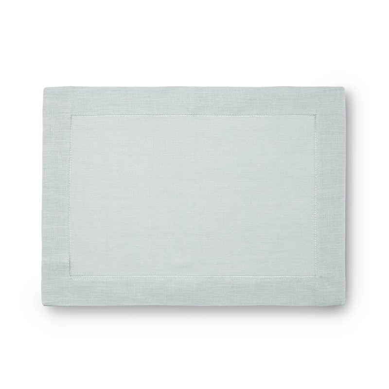 Festival Linen Rectangle Placemats, Sea Mist