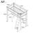 XR Living Denver Single High Sleeper With App Controlled LED Lighting-112456298
