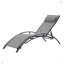 Ensemble de 2 chaises longues d'extérieur inclinables-1140515594