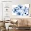 Harnek en fleurs bleu-107502234
