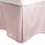 Jupe de lit en satin de coton égyptien 15 po, motif à rayures soyeuses-509865060-509865363
