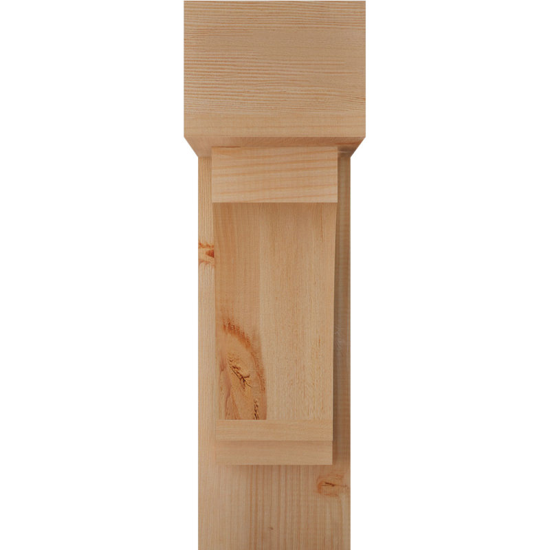 Support de bloc impérial avec entretoise décalée, 28 x 20, Sapin Douglas de l 8 po (scié brut)