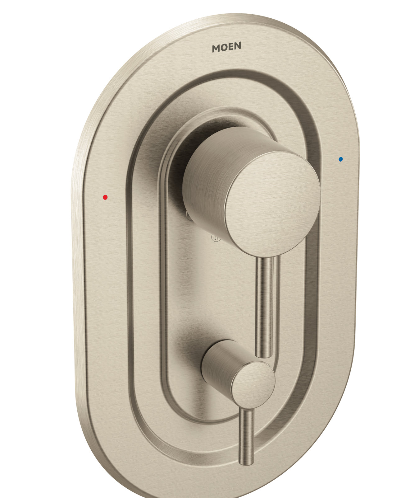Align Posi-Temp 3-Function Transfer Valve Trim, Brushed Nickel