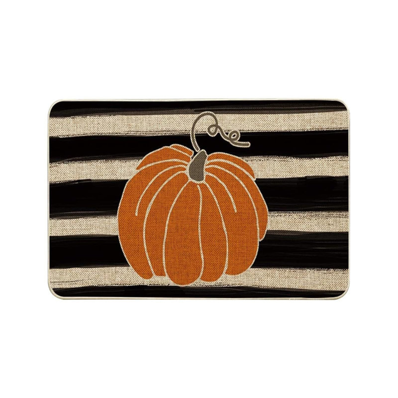 Tapis d'Halloween citrouille d'Halloween, D
