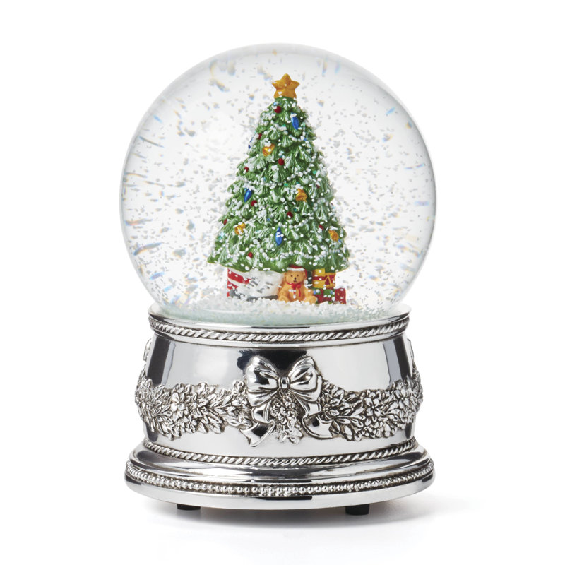 Boule à neige musicale Christmas Tree