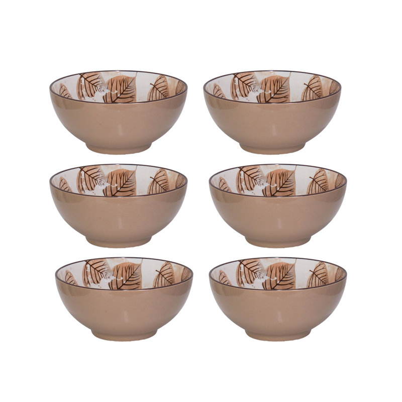 Bol à trempette feuille de moka 4 po
