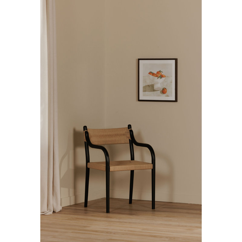 Kenny Solid Wood Arm Chair