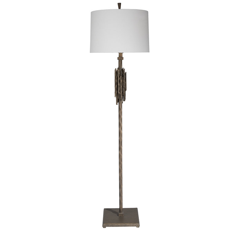 Frozen Floor Lamp, Bronze