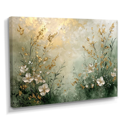 Ishaani Wildflowers Spring Symphony Fury III - Wildflowers Large Wall Art