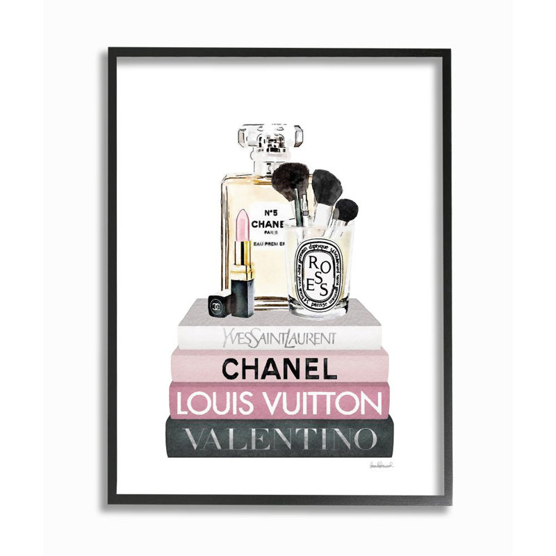 Art de la mode au-dessus de Glam Designer, art texturé à giclée noire XXL par Amanda Greenwood, Giclée encadrée noir minuit